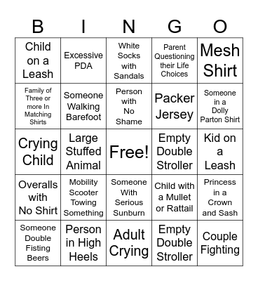 MN State Fair 2026 Bingo Card
