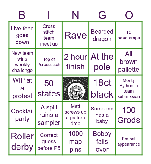 Steotchalong 9 Bingo Card