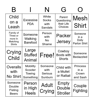 MN State Fair 2026 Bingo Card