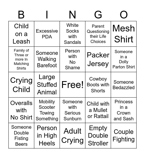 MN State Fair 2026 Bingo Card