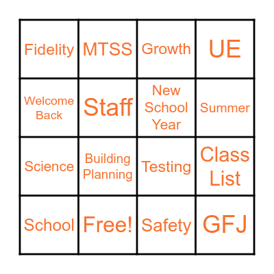 What Will MK Say? Bingo Card