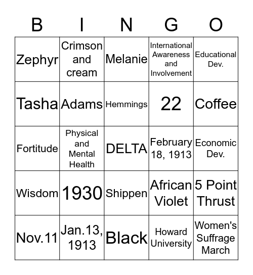 GETTING THROUGH THE BASICS Bingo Card