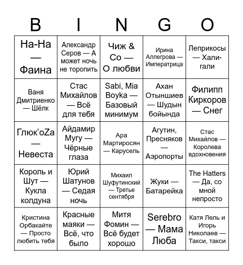 Number Bingo 1-75 Bingo Card