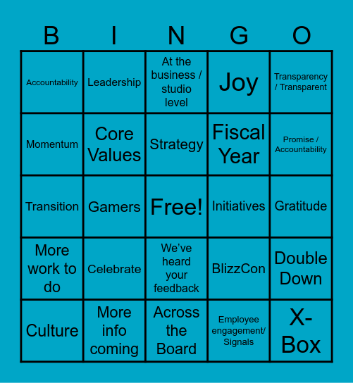 Sept Battle Plan Bingo Card