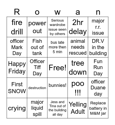 You have to be joking Bingo Card