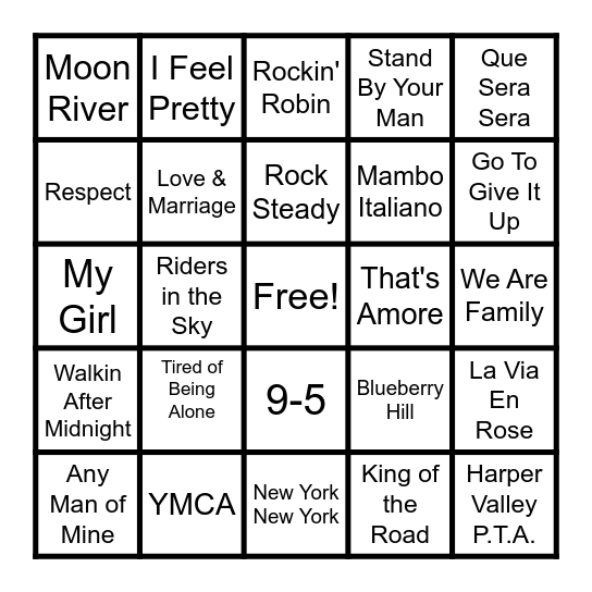 Slingo Bingo Card