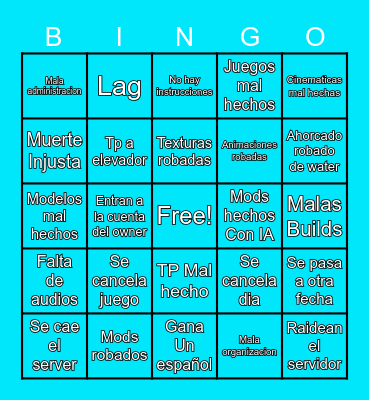 Dolphin Games Bingo Card