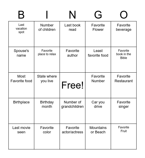 Resilient By Design Bingo Card