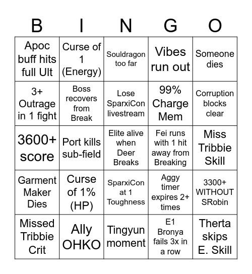 Apoc Shadow Bingo Card