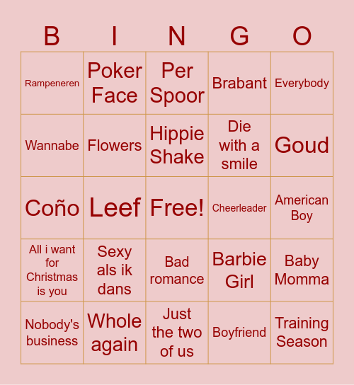 🪩 🕺  Anne's Birthday Bingo 🍾 💃 Bingo Card