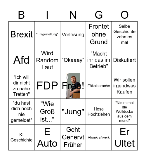 Wembou Bingo Card