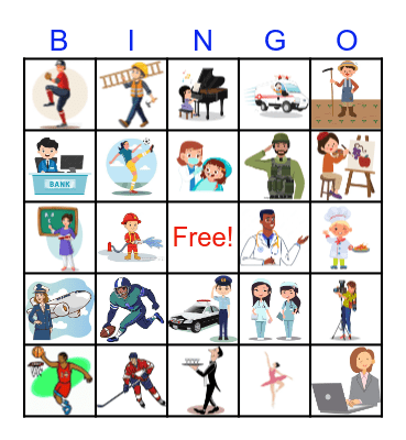 Labor Day Bingo Card