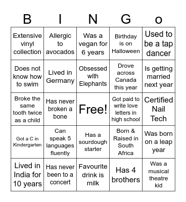 BLSA 1L Meet & Greet '26 Bingo Card