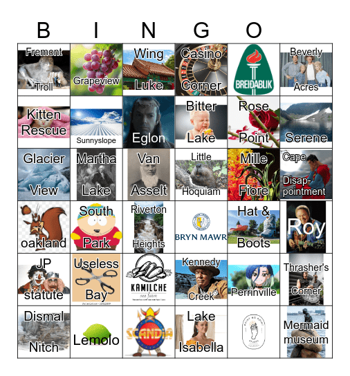 2026 JTC Tour Bingo Card