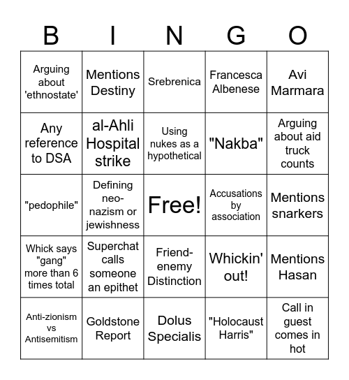 Whick Accords: Lonerbox vs Soy Pill Bingo Card