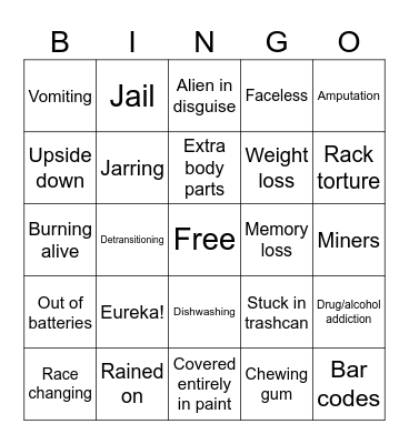 Deviantart fetishes Bingo Card