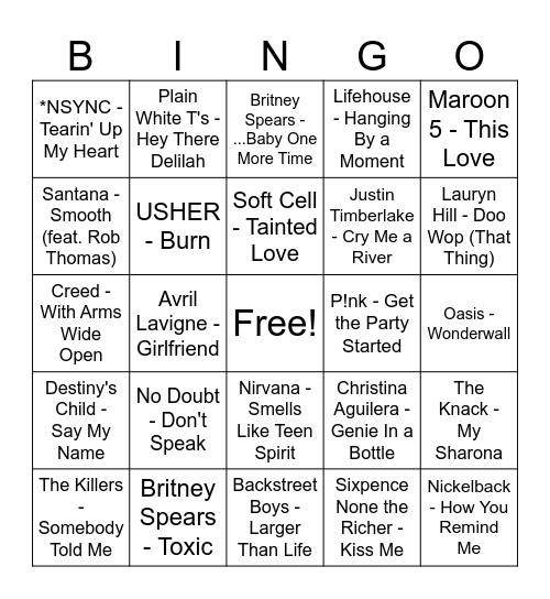 Wonders of the Past1 Bingo Card
