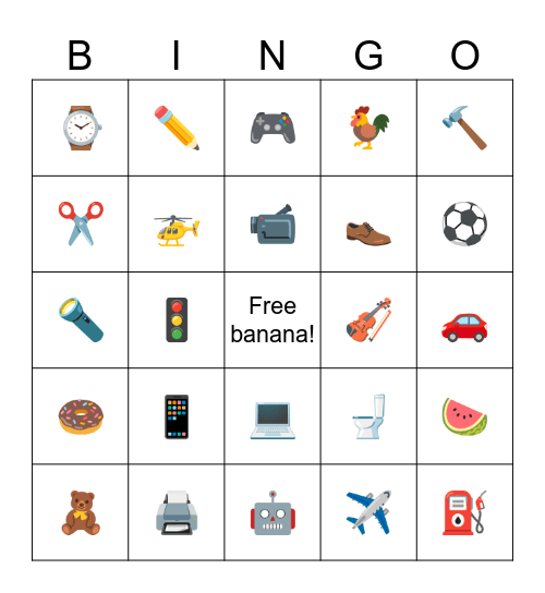 Computer Bingo Card