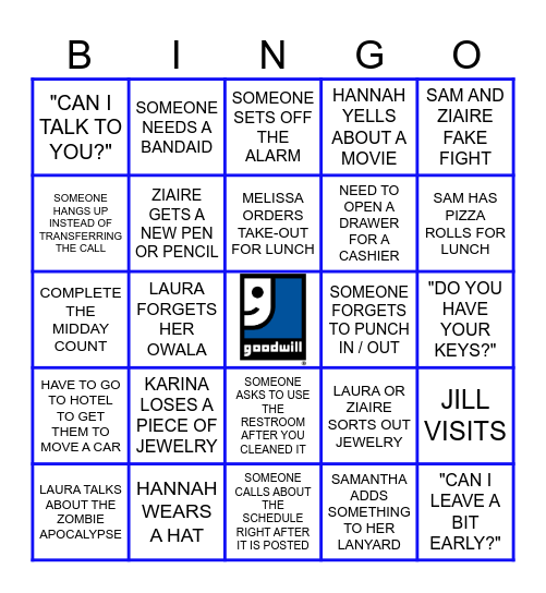 RETIQUE MANAGEMENT BINGO Card