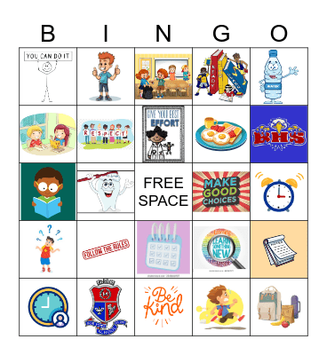 #Being Present Matters Bingo Card