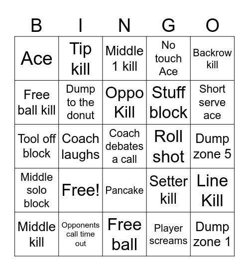 OT Elite Bingo Card