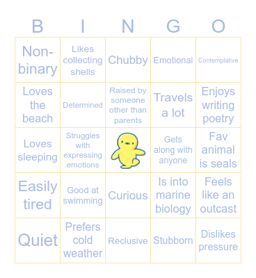 TAOHK&I Kinnies - Puwawa Bingo Card