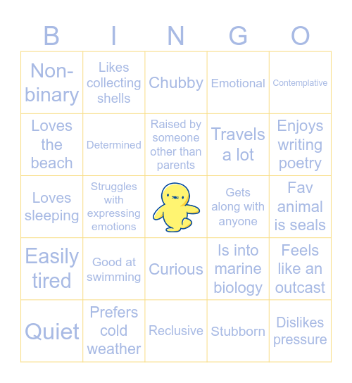 TAOHK&I Kinnies - Puwawa Bingo Card