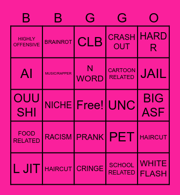 IG REELS Bingo By Ishowtanner130 Bingo Card