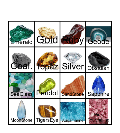 Theo's Bingo Game Bingo Card