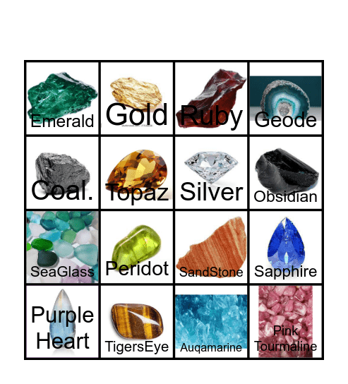 Theo's Bingo Game Bingo Card