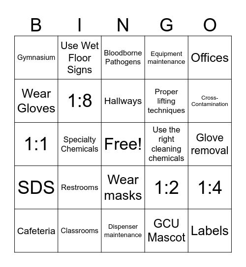 VP of TP BINGO Card