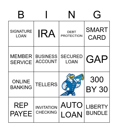 Rally Bingo Card