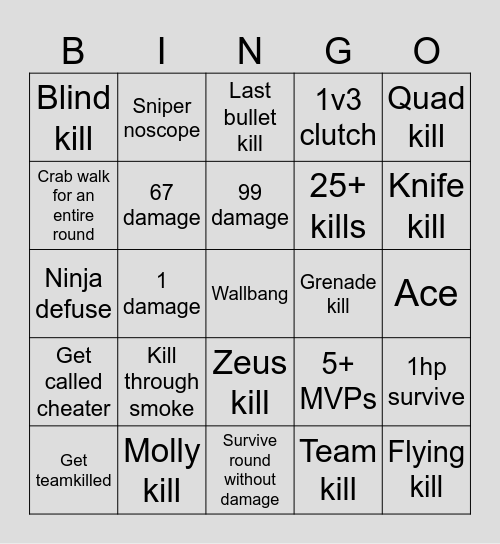 CS2 joptvai Bingo Card