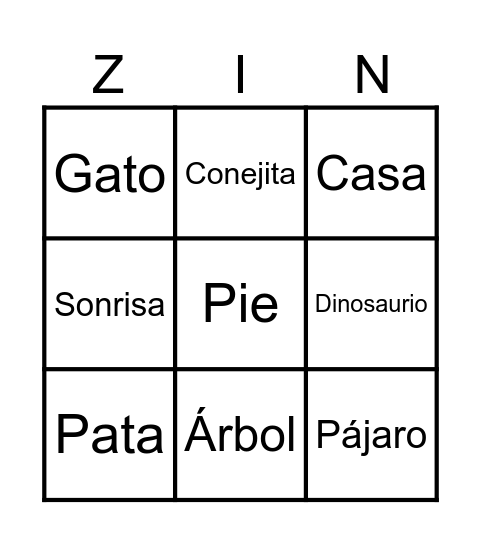 Jude Mantellini minkara Bingo Card