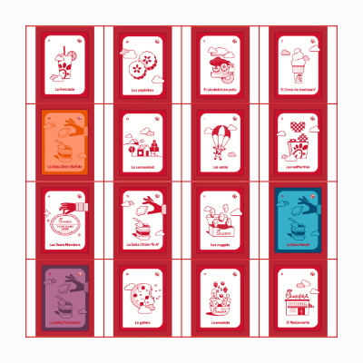 Chick-fil-A Flemington Loteria Bingo Card