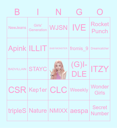 GG'S SUPREME Bingo Card
