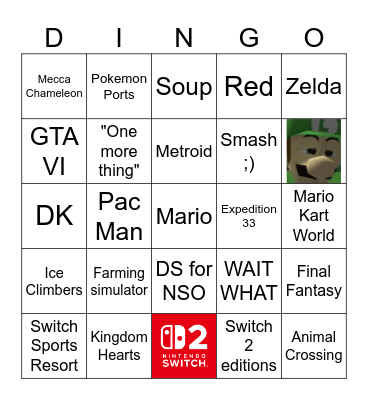 Direct Bingo Card