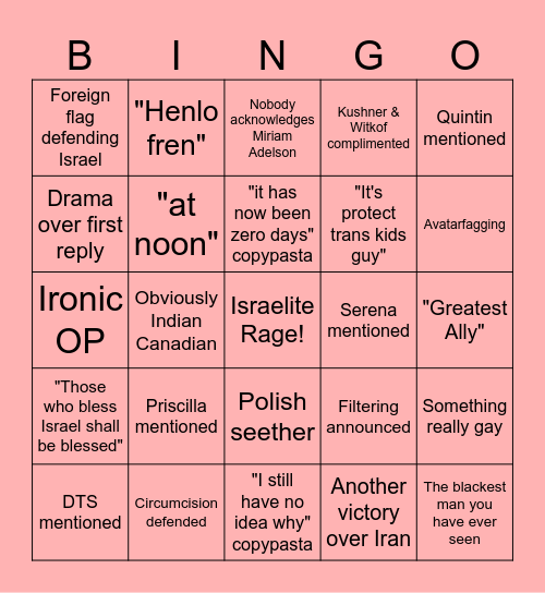 /ptg/ bingo Card