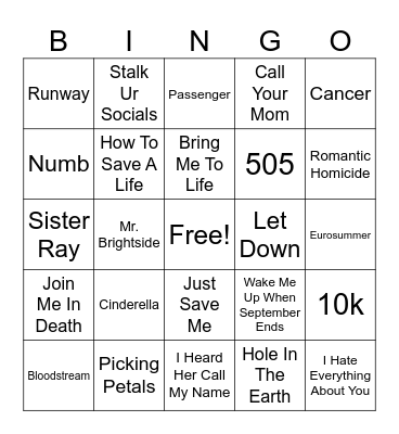 Summit Bingo 9/6 Bingo Card