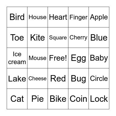 Cam’s B-Day BINGO Card