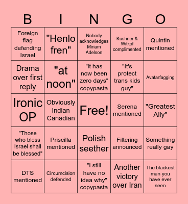/ptg/ bingo Card