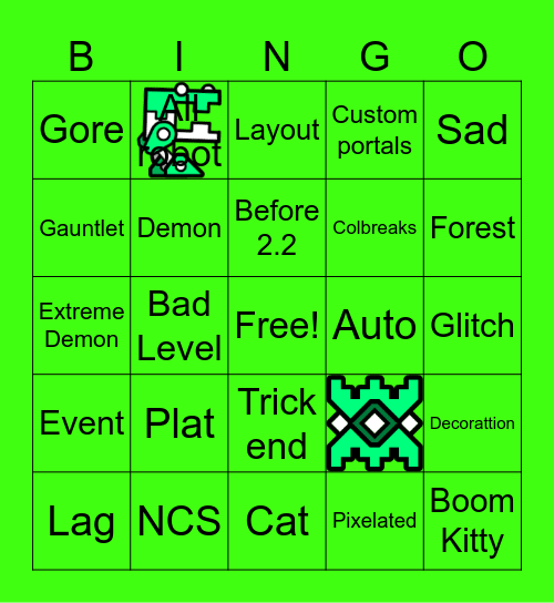 Gd Bingo Card