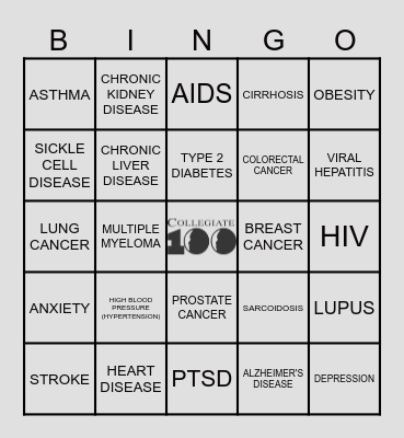 WHAT THE HEALTH! Bingo Card