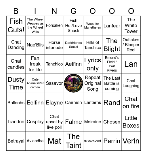 WOT  IDOL Bingo Card