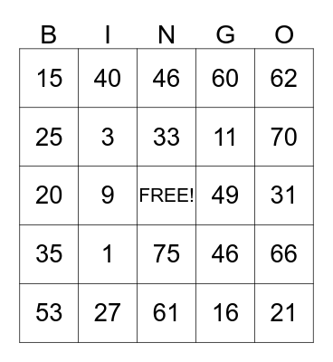 We're Better When We're Connected Bingo Card