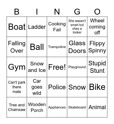 Compilicion Bingo Card