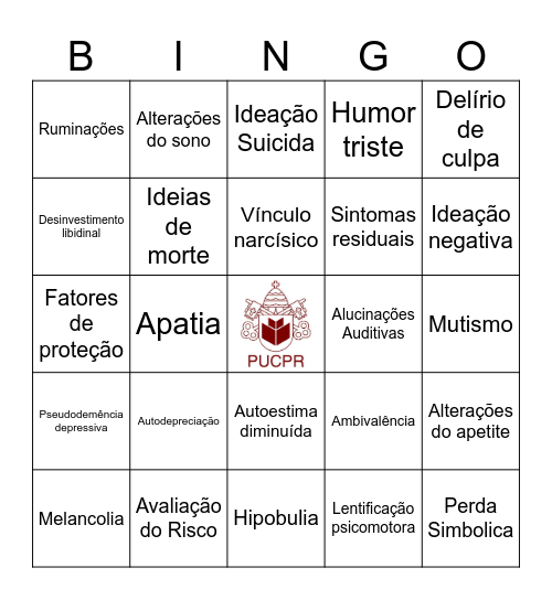 CONCEITUAL Bingo Card
