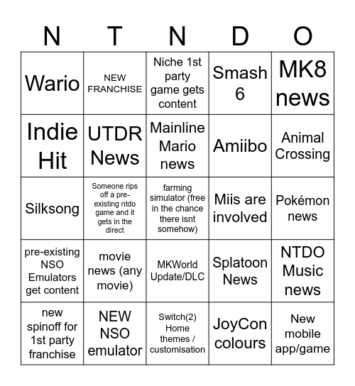ninbingo Card