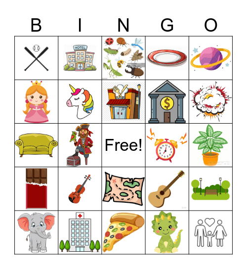 Cognate Bingo! Bingo Card