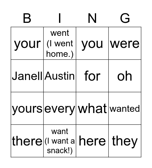 Happy Punch Party in March:) Bingo Card